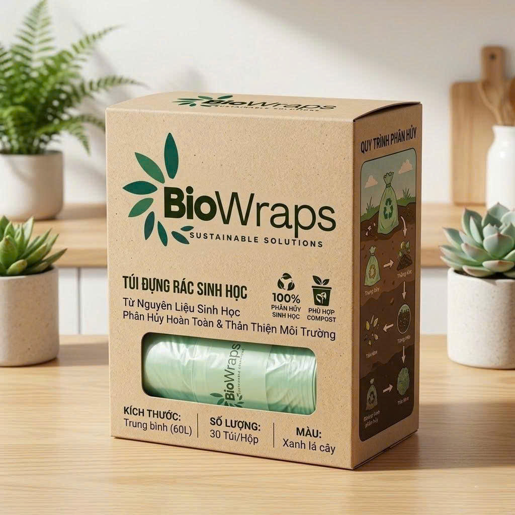 Biodegradable Trash Bag Roll